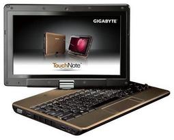 Ноутбук GIGABYTE TouchNote T1028C